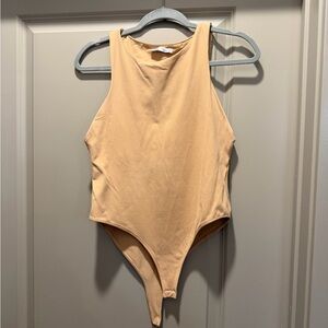 Zara Tan Sleeveless Top